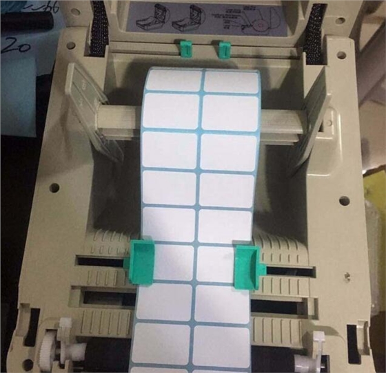 不干膠標簽打印機標簽紙安裝
